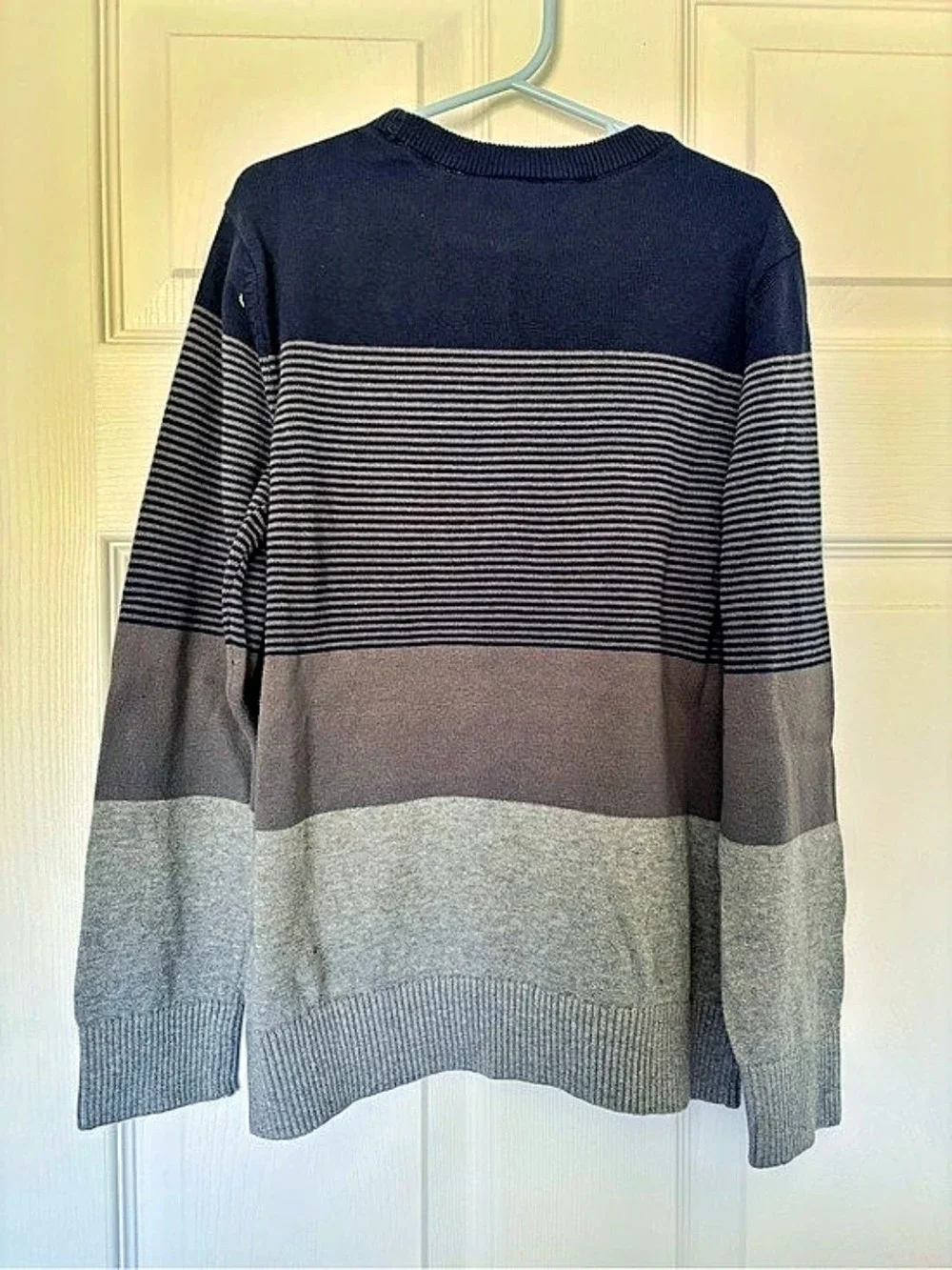 The Children's Place Boys Lightweight Striped Sweater 7/8